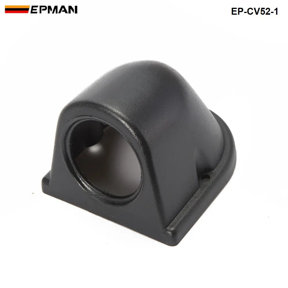 EPMAN 2인치 52MM 블랙 ABS 플라스틱 게이지 미터 대시보드 마운트 포드 홀더 (폭스바겐 골프 GTI MK2 8V PB 코드 1987-1991 EP-CV52-1 용)
