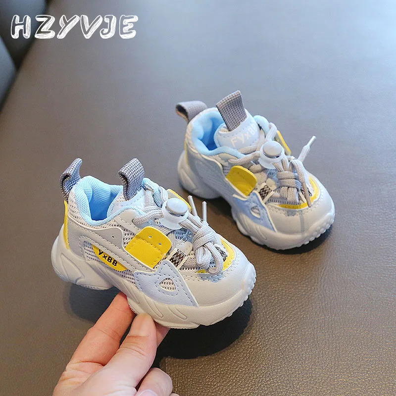 Sports Shoes Baby Shoes Kids Sneakers Kids Shoes Kids Sports Shoes Spring and Autumn Kids Sneakers 0-1-2-3 Year Old Infant and Toddler Baby Boys Girls Anti Slip Learning Walking Shoe