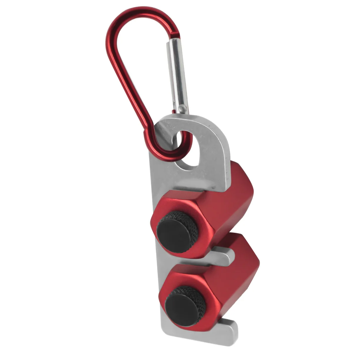 1pc Framing Square with Holder Knobs Framing Tool Carabiner Stair Guages for Stair Stringer Layout Tool Rafter Gauge