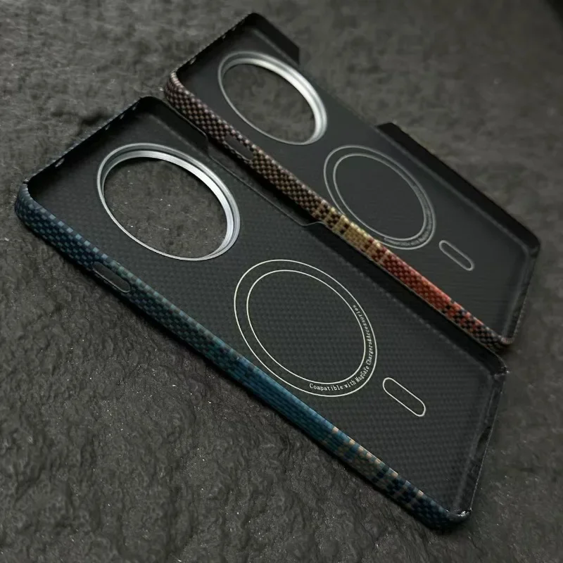 Ultra-Thin Carbon Fiber Aramid Phone Case - Sleek Business Protective Cover