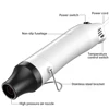 Hot Air Gun Mini Baking Gun LCD Display Heat Gun with 2 Temperature Modes Repair Circuit Board Soldering Heat Shrink Tool 6