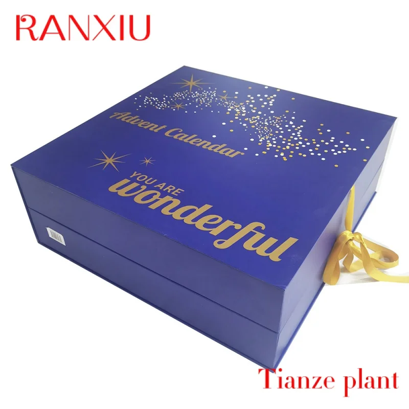 Custom Luxury Customized Advent Calendar Cosmetic Packaging Large Big  Cardboard Gift Box For Present - AliExpress