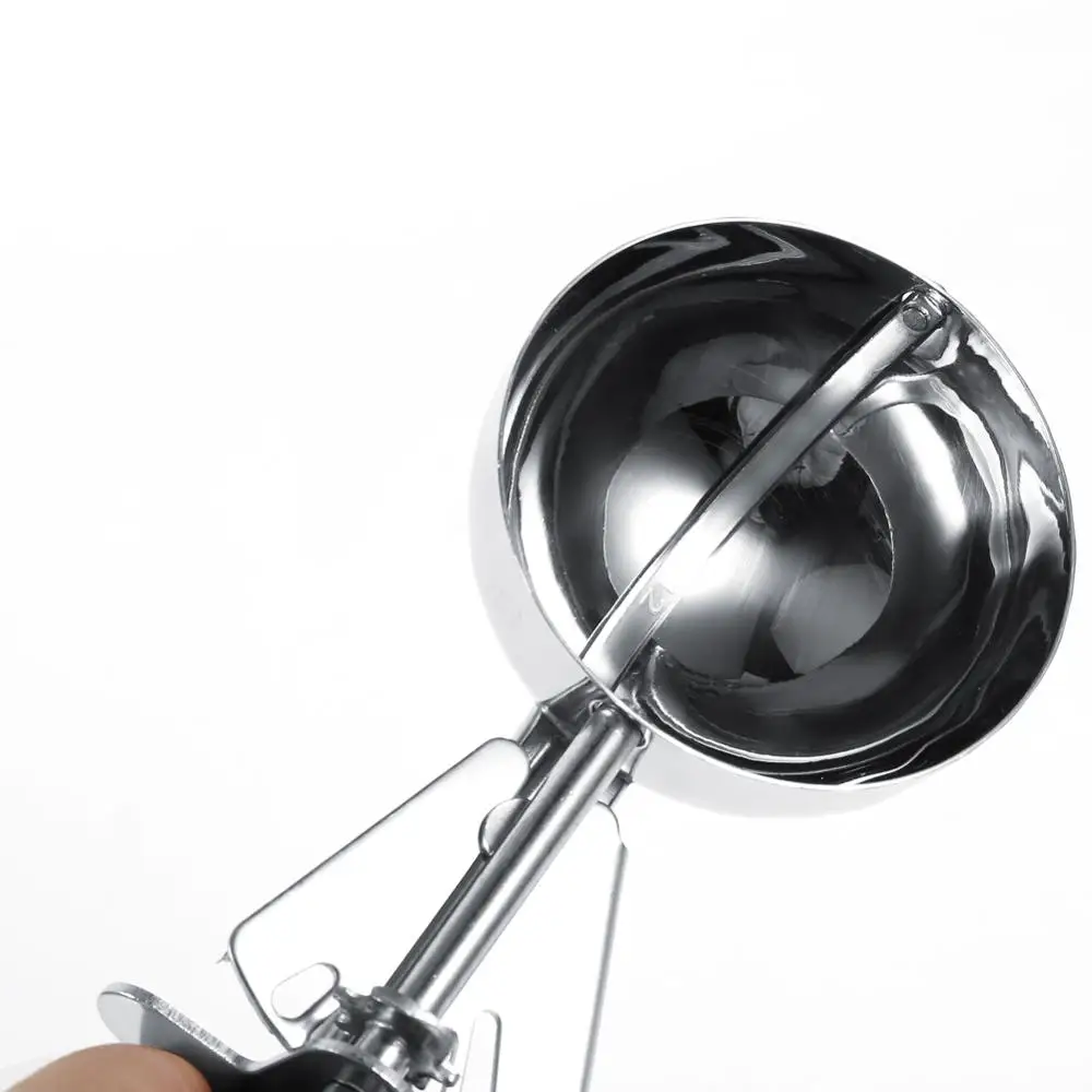 Kitchen Ice Cream Mash Potato Ball Scoop Stainless Steel Fruit Ice Ball Spoon Cream Scoop Kitchen Home Cake ice cream scoop
