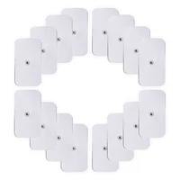 10/20PCS Silicone Gel Electrode Pads for Tens Machine Massagers Electrode Pacthes Non-woven Fabric Self Adhesive Replacement 2