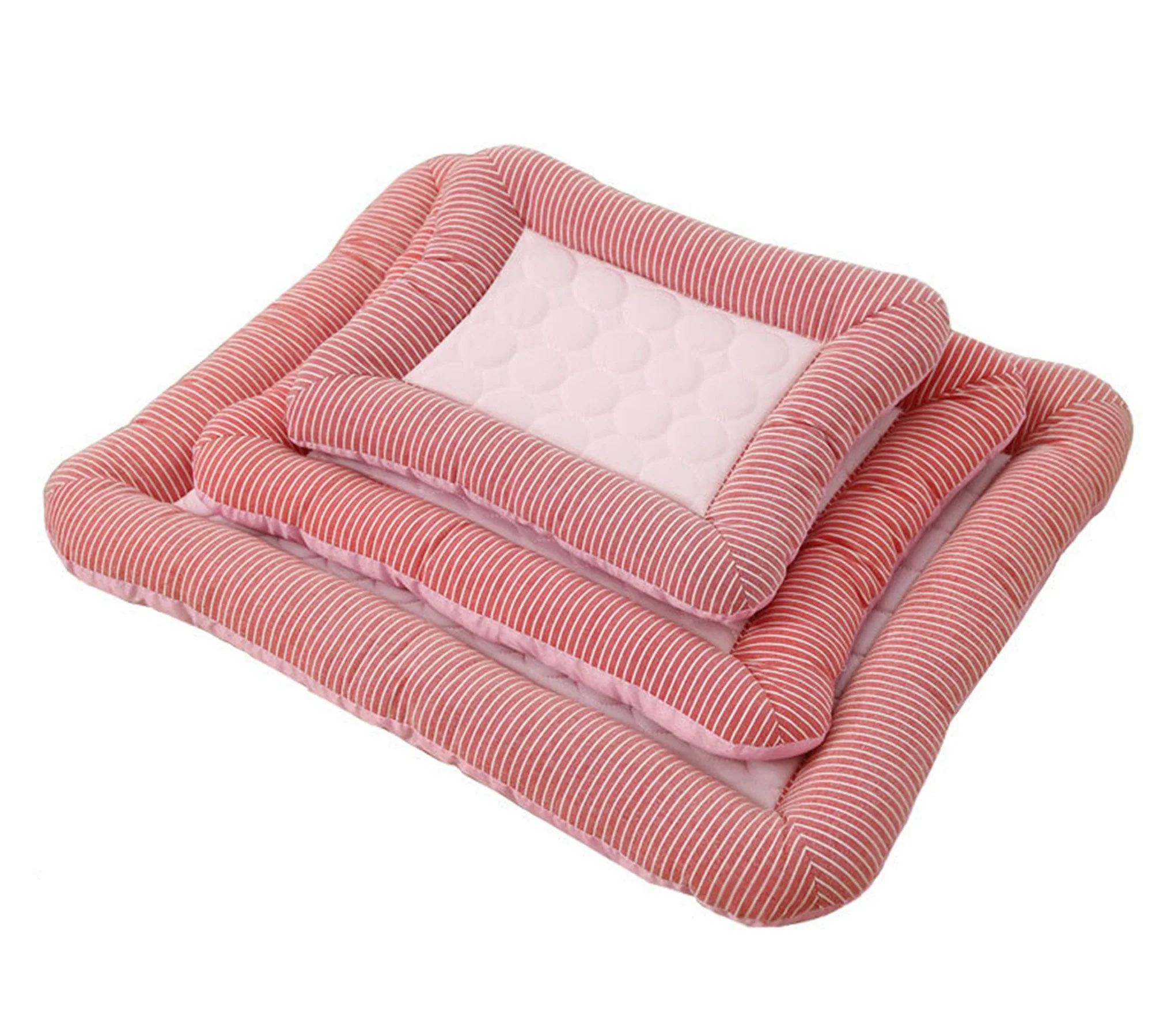 Cooling Dog Bed Pet Cool Mat Cats And Dogs Ice Silk Material Soft Summer Sleeping Product Dog Beach Bed