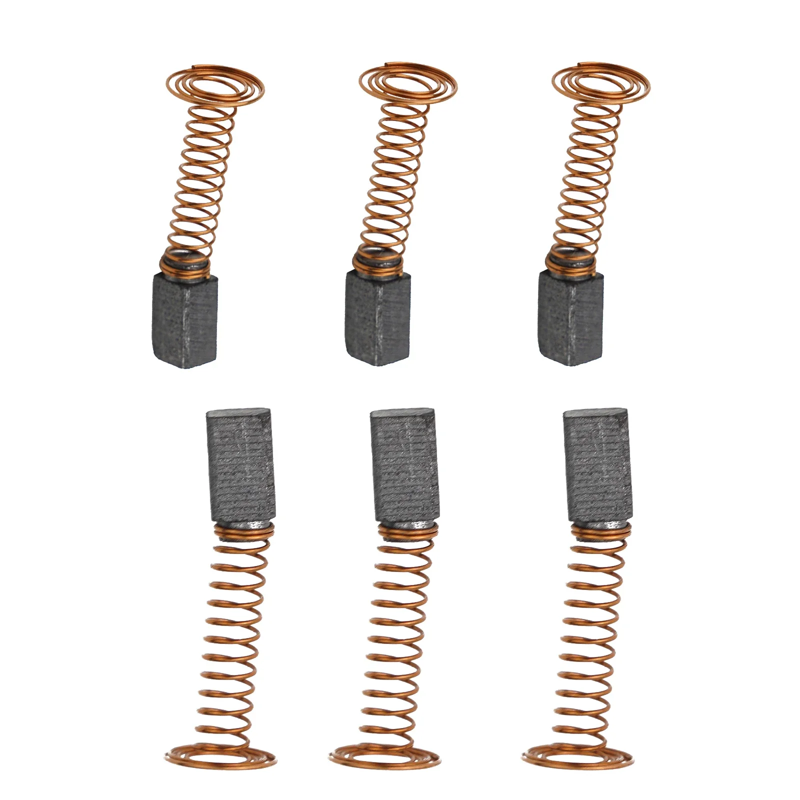 

Electric Motor Part Drill Carbon Brush Brush With Spring 6Pcs Carbon Brush Rotary Tool For D3000 Electric Motor