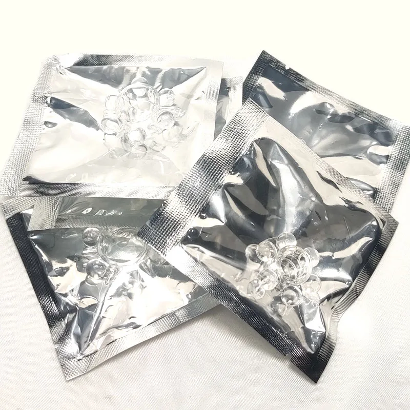 Il più nuovo anello di perline anello maschile ritardo eiaculazione ingrandimento del cazzo mini gabbia di castità non vibratore giocattoli del sesso per M_voghion.com