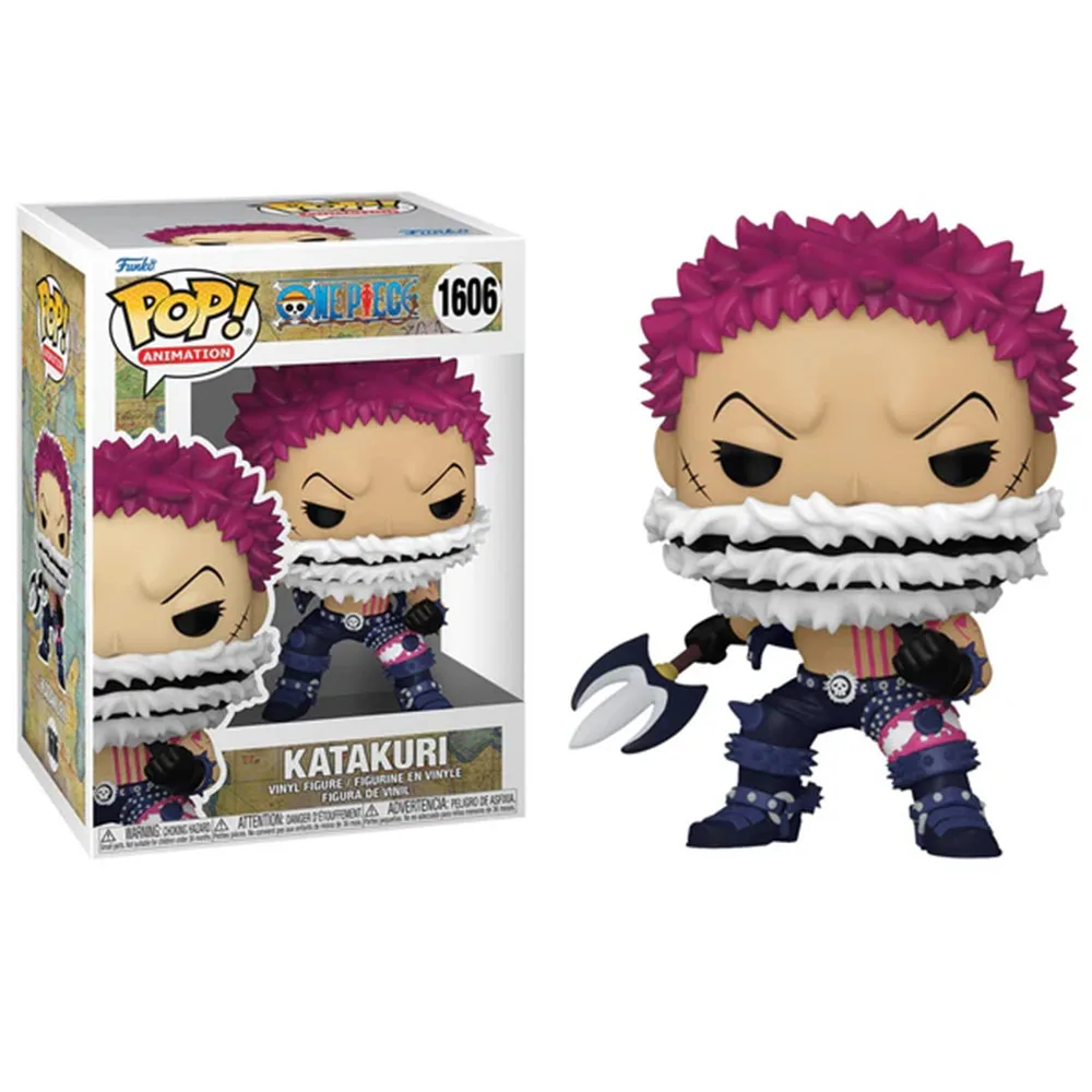 thumbnail image 2 of Funko Pop Animation One Piece Katakuri #1606 Luffy Vinyl Action Figures Toys Gifts for Kids, 2 of 2
