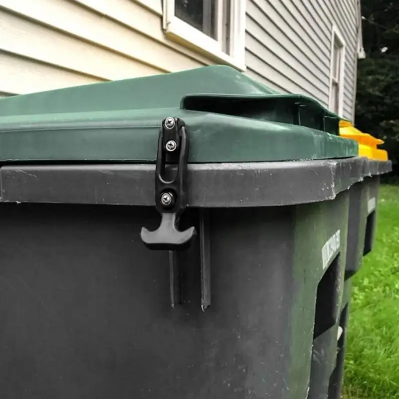 Rubber Latches Elastic T-Handle Hood Catch Cooler Latches Multi-Purpose Safety Locks Flexible Draw With Brackets For