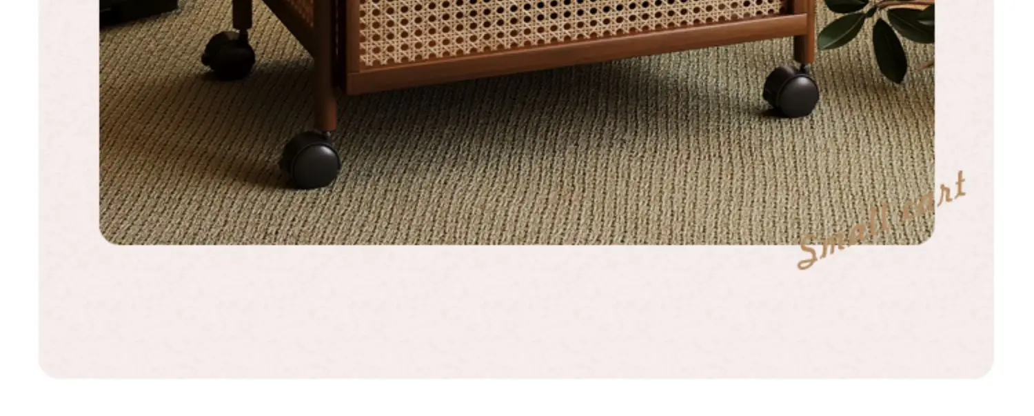 Nan Bamboo Multi-Layer Storage Cart