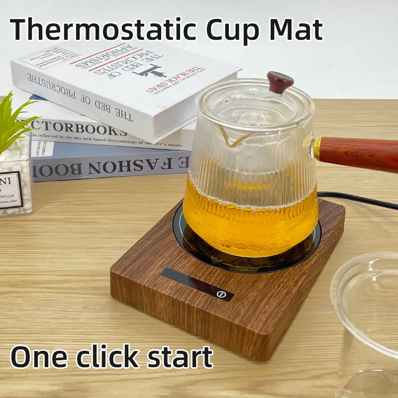 Thermostatic Cup Mat Constant Temperature Coaster Electric Heater Electric Cups Heater Portable Stove 110V 220V