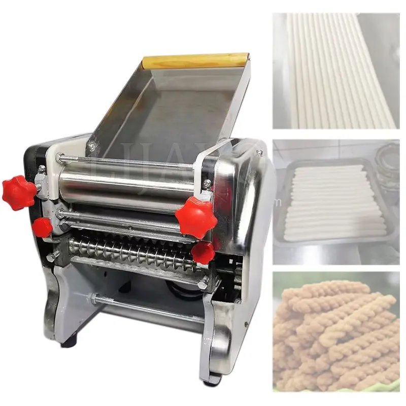 

Automatic Electric Pastry Chin Cutter Home Noodle Press Dough Rolling Machine Pasta Maker 8Mm 10Mm 12Mm 15Mm