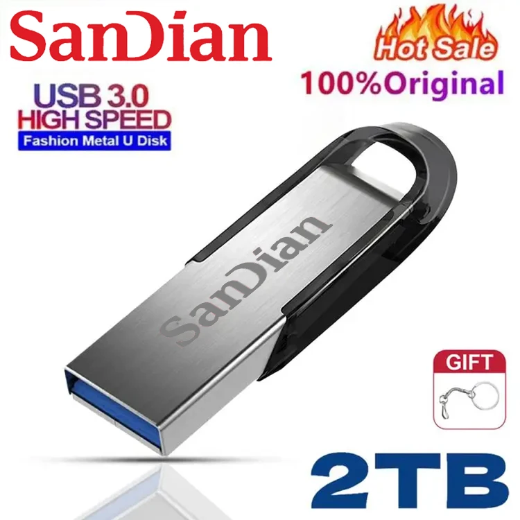 

Флэш-накопитель Usb 512 Металлический Высокоскоростной, 1 ТБ, 256, 128, ГБ