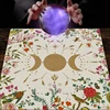 Triple Moon Altar Cloth Alter Cloth Tarot Cloth For Spread Tarot Reading Cloth moon Phase Tarot Mat Altar Decor Witchy Witch 6