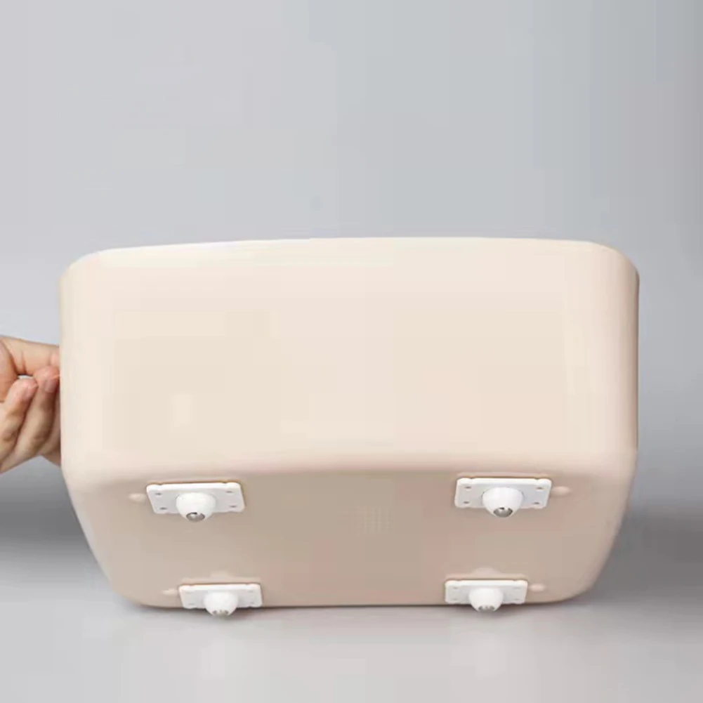 Description Picture 6 of item4pcs Storage Box Fixed Wheel Roller Household Organiser Rack Rolling Wheel