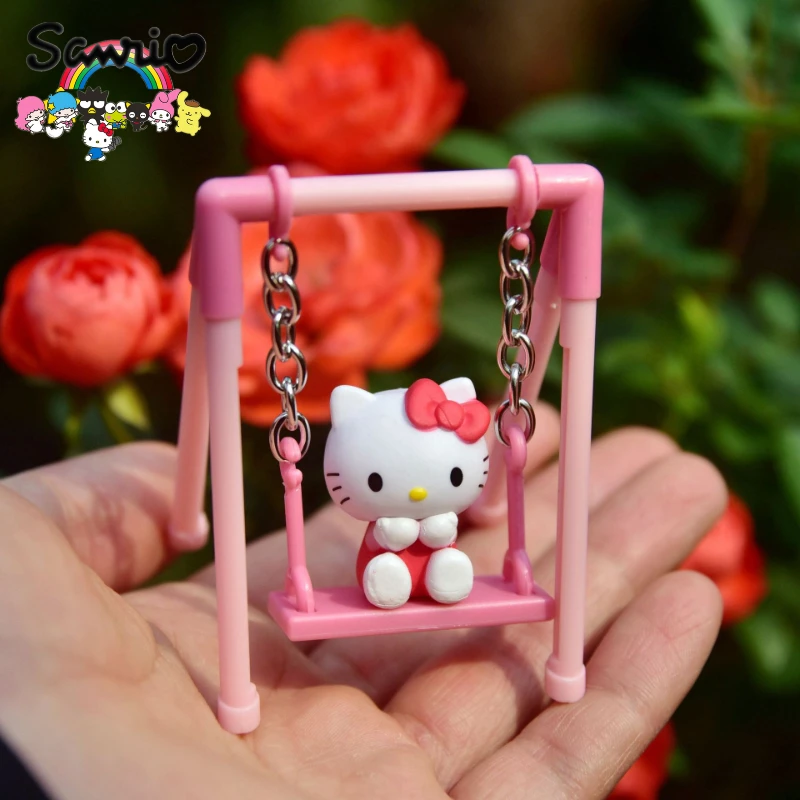 Sanrio Hello Kitty Cinnamoroll My Melody Pompompurin Gashapon Blind Box Cartoon Claw Machine Decoration Animationchildren'S Toys