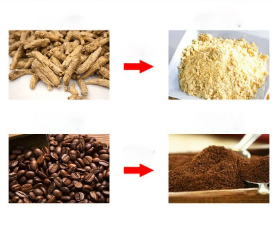Electric Grinder Herbs Spices Nuts Grains Coffee Bean Mill DIY Tool Home