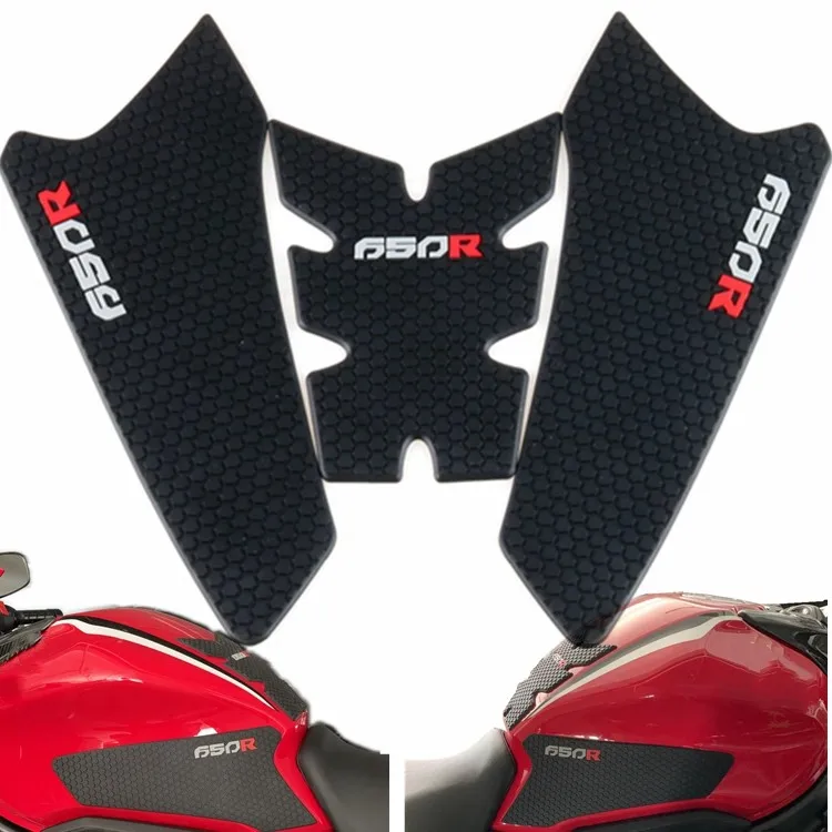 Tank Grip Pads For HONDA CBR650R CB650R 2019-2022 Protector Sticker Tank Traction Pad Side 3M fuel tank pads protector stickers decal gas knee grip traction pad side sticker for daytona 675 r for street triple 765 r rs