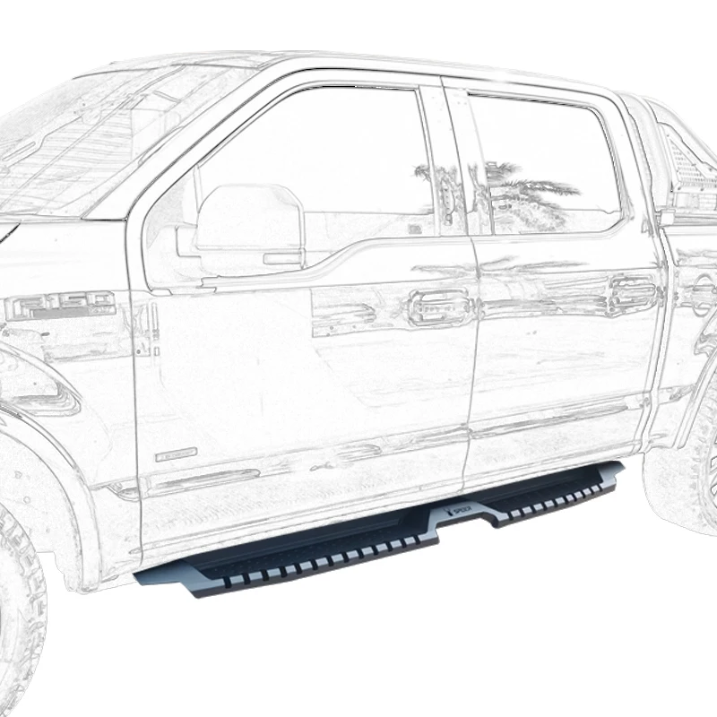 

JFC-4038 Q235A Steel american style 4x4 car accessories side bar step running boards Foot Pedal for t6