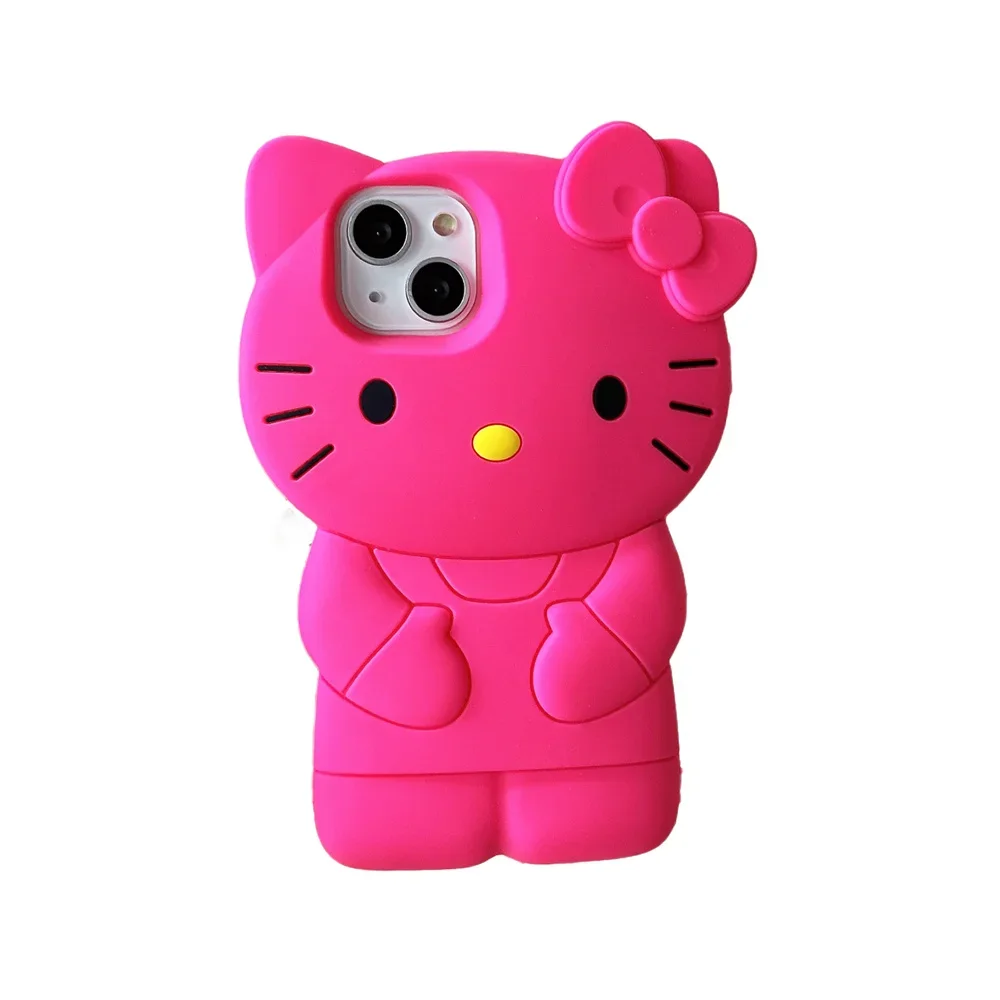 thumbnail image 1 of Fundas de teléfono 3D con dibujos animados de Anime, carcasa protectora anticaída de silicona suave para IPhone 14, 13, 12, 11 Pro Max, X, XR, XS, 1 of 5