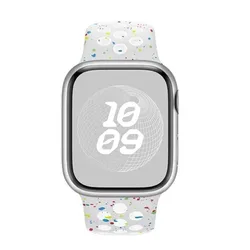 Silicone Sport Strap - 38mm 40mm 41mm (NEW Pure Platinum)