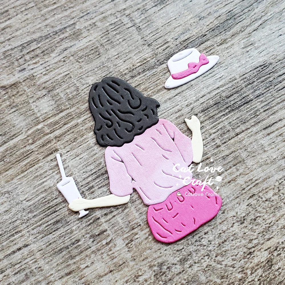 Catlove 여름 어린이 금속 절단 다이 스크랩북 금형 칼 스텐실 다이 컷 카드 만들기 DIY 공예 엠보싱 새로운 다이
