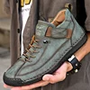 Genuine Leather Men Casual Shoes Breathable Sneakers Fashion British Style Loafers Men Luxury Designer Boat Shoes Zapatos Hombre