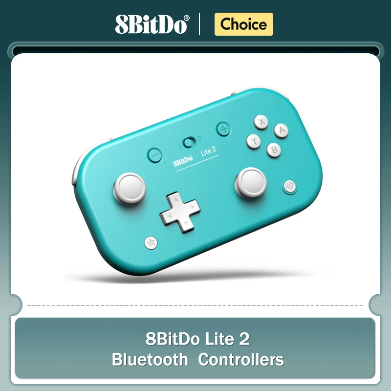 8BitDo Lite 2 Bluetooth Gamepad Wireless Game Controller with Joystick for Nintendo Switch, Lite,OLED, Android and Raspberry Pi