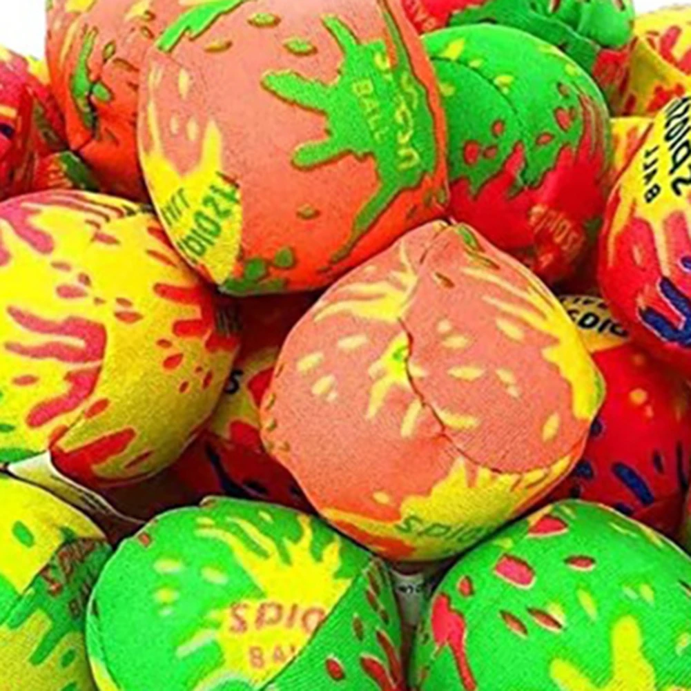 12Pcs Water Bomb Balls Reusable Water Absorbent Ball Interactive Funny Sports Balls for Party Activities