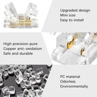 2pin 8mm COB LED Strip to Strip LED Connectors Strip to Wire Connection Solderless Extension for 8mm COB LED Strip Lights - Image 3