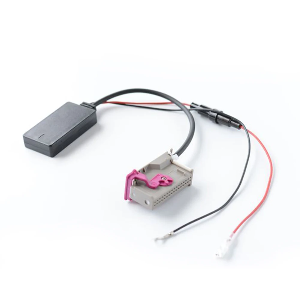 

32Pin Car Radio Wireless Bluetooth Adapter Module Aux Cable 12V For Aud A3 A4 A6 A8 TT R8 All RNS-E Audio Unit High Quality