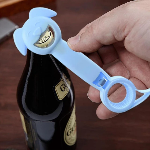 Bottle Cap Opener, Multifunctional Can Opener For Weak Hands