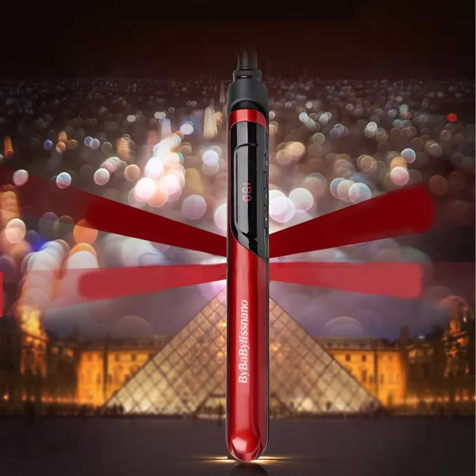 Professional Hair Straightener LED Display Flat Iron Straightening Irons Planchas Straight Hairstyle Styling Tool 3