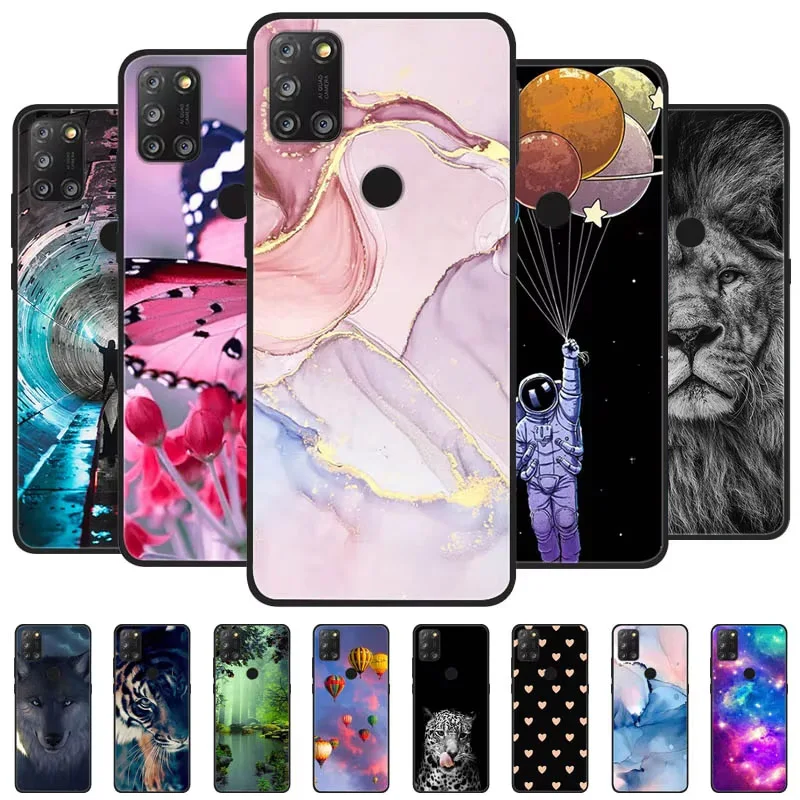 Elegant Marble Silicon Phone Case with Soft Bumper Protection