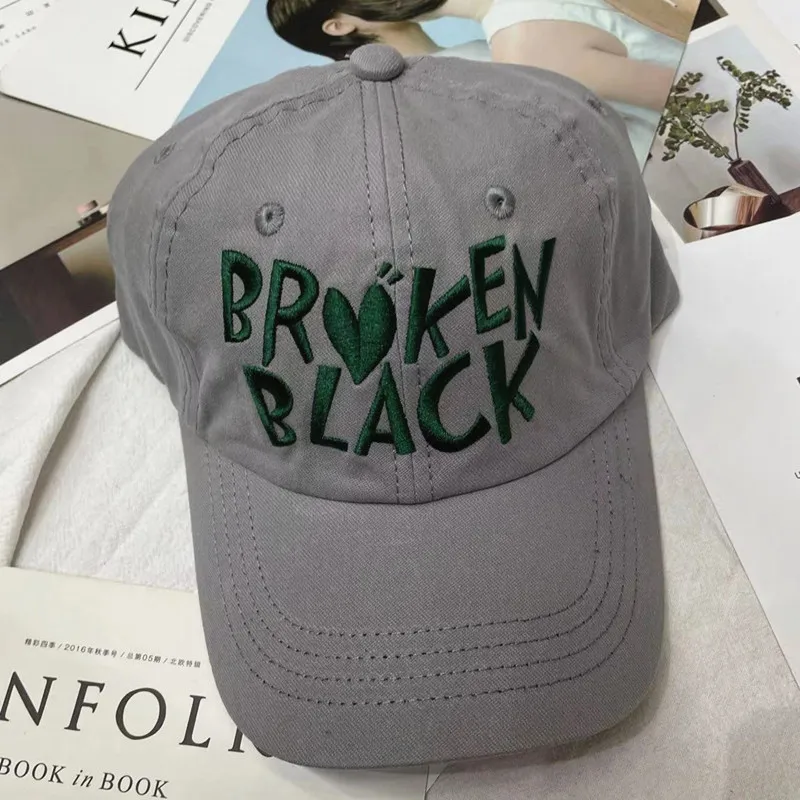 

Fashion Personality Outdoor Sport Baseball Caps For Men Women Love Heart Letter Embroidery Snapback Cap Washed Cotton Dad Hat