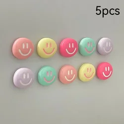 Set of 5 Humorous Smiling Face Fridge Magnets (5pcs)