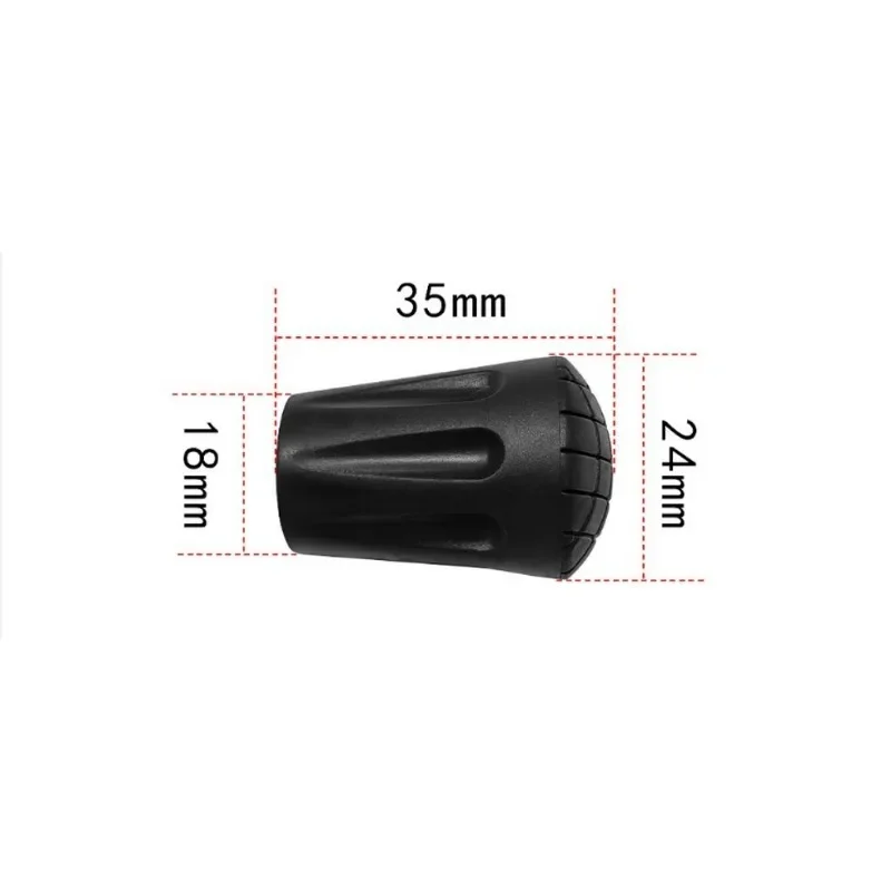 1pcs Non-Slip Walking Pole Stick Tip Walking Stick Cane Climb Replacement Trekking Pole Hiking Cane Tip Protectors