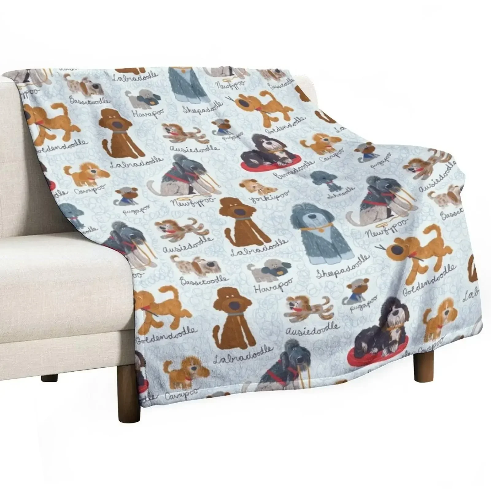 

Oodles of Doodles Throw Blanket Luxury Sleeping Bag Blankets