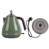 220V-240V 1700ml Stainless Steel Electric Kettle Household Retro Style Tea Water Boiling Pot EU Plug 220V‑240V 6