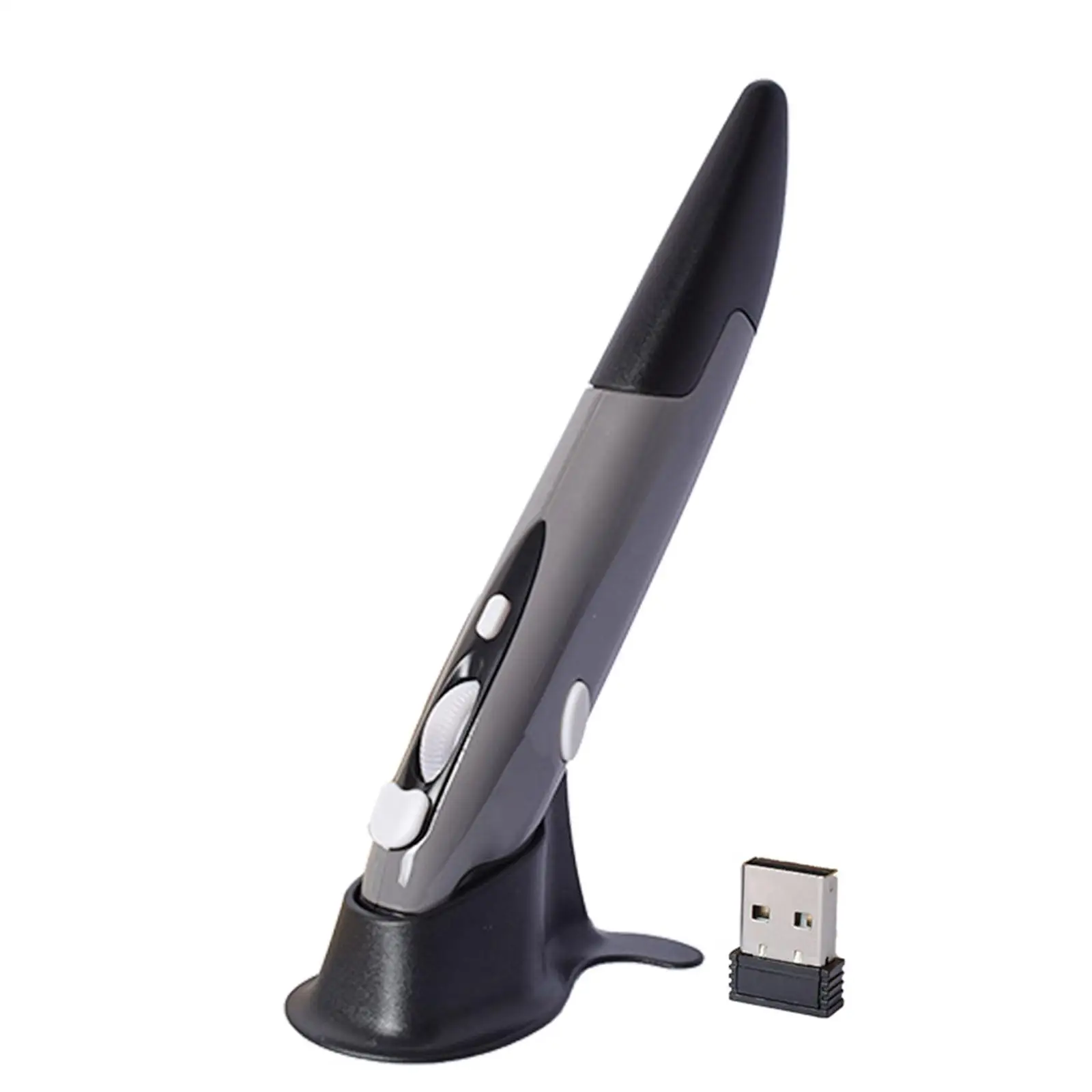 Wireless Mouse 2.4G Wireless Mouse Pen Personality Creative Vertical Pen-Shaped Stylus Battery Mouse PC And Laptop M F8P7