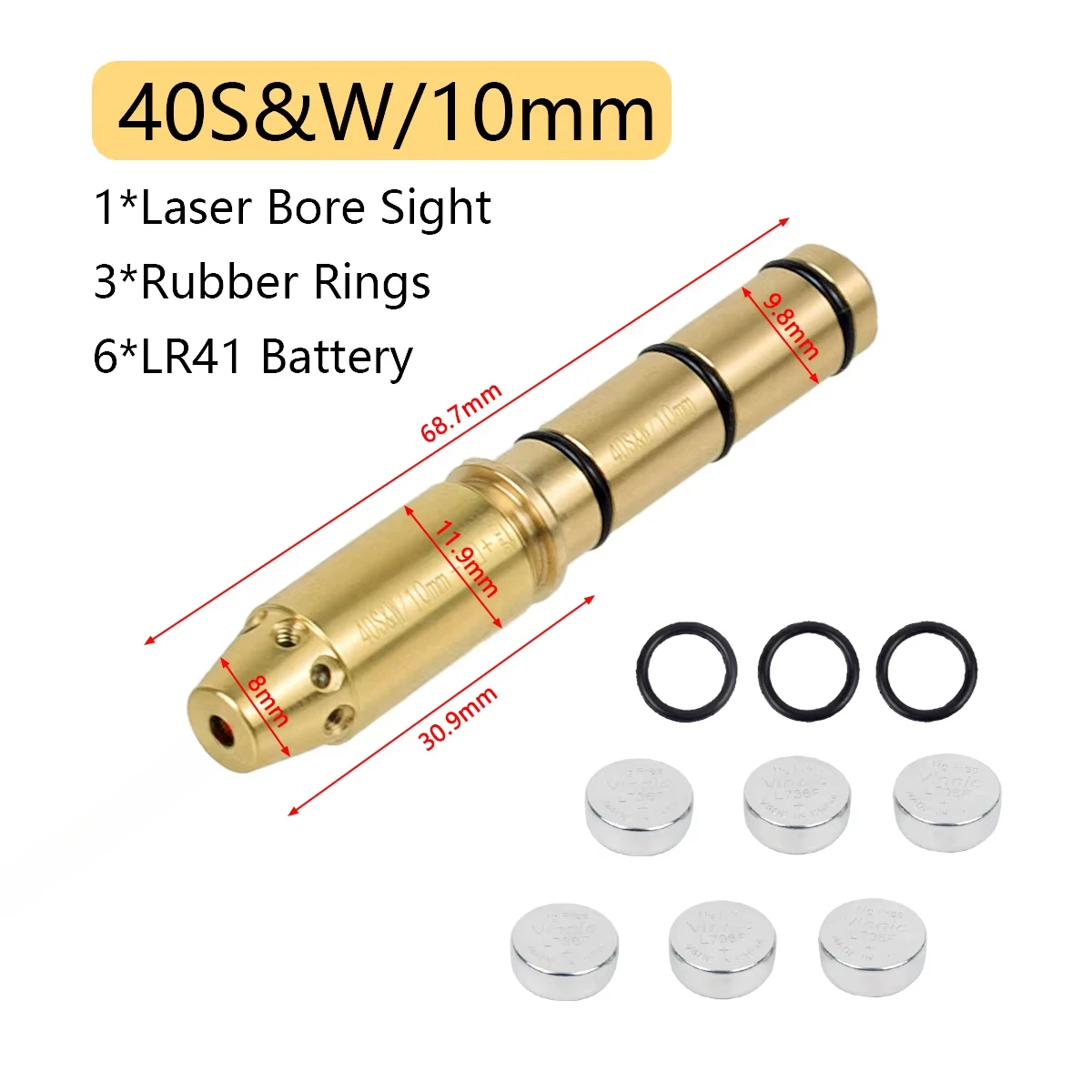 .40 sw 10mm-RED