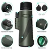 80X100 Hd Monocular Telescope 8000M Long Range Zoom Bak4 Prism Telescope with/without Tripod Phone Clip Hunting Outdoor Camping 5