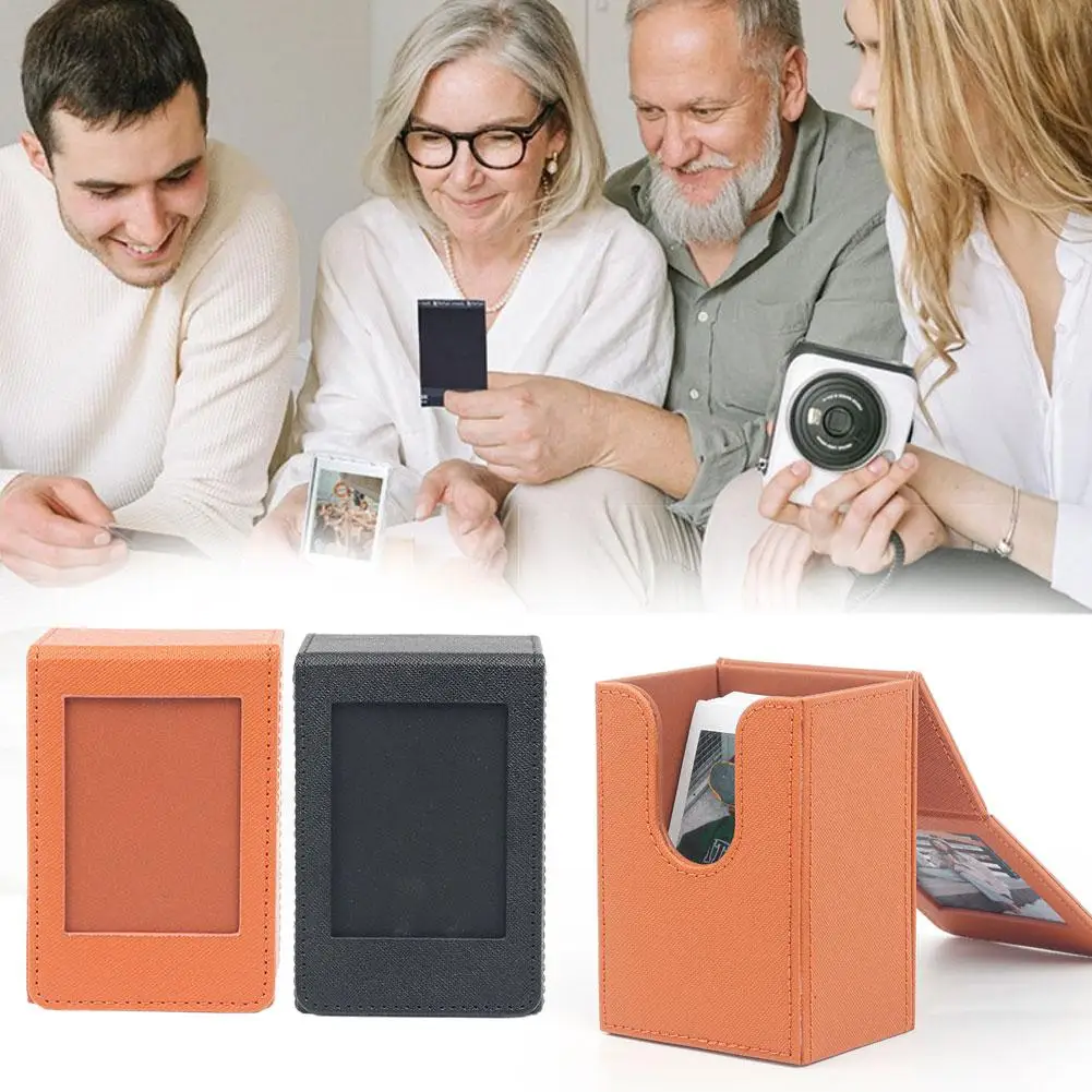 3 Inch Photo Storage Box Mini Film Frame For Fuji Instant Film Cameras Instax Mini 12 11 9 90 PVC Picture Display For Fujifilm