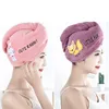Hair Towel Women Girl's Magic Microfiber Shower Dry Hair Cap Bath Hats Bathroom Quick Drying Soft for Lady Turban Head 1