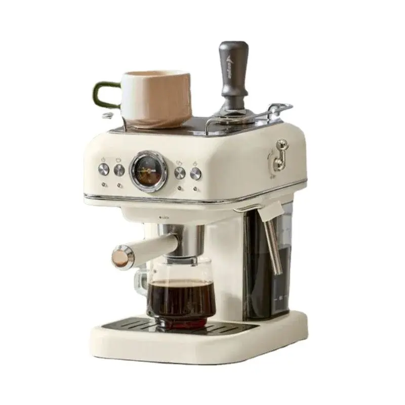 Macchine Da Caffè Capsule Automatiche Per Il Monitoraggio Della Temperatura Dell'Acqua Di Fermentazione Americano Home Espresso Steam Frother All-In-O