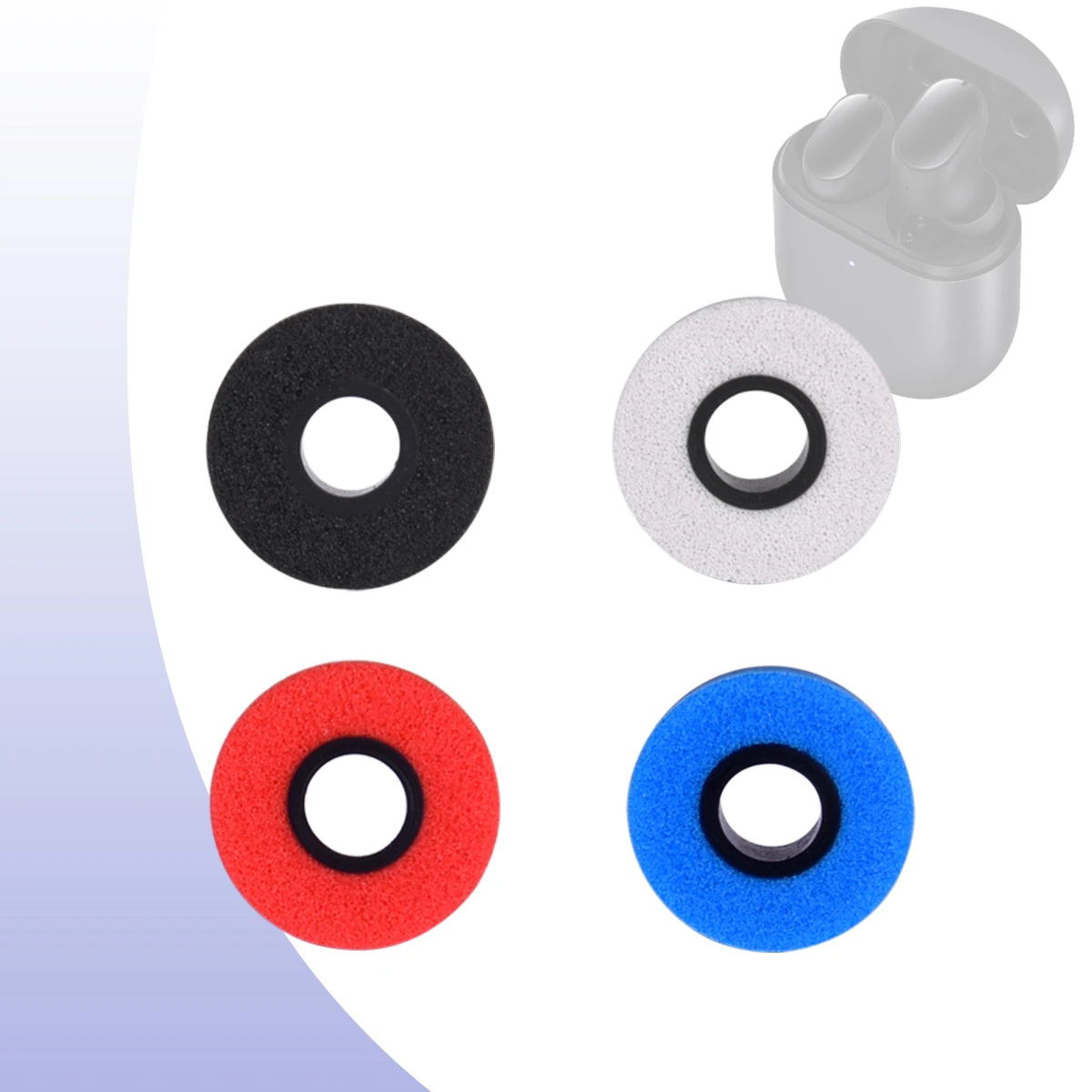 6Pcs Memory Form Ear Tips Per Xiaomi Redmi Buds 3 Pro Tws Tips Per Redmi Airdots 3 Pro Auricolari Con Riduzione Del Rumore