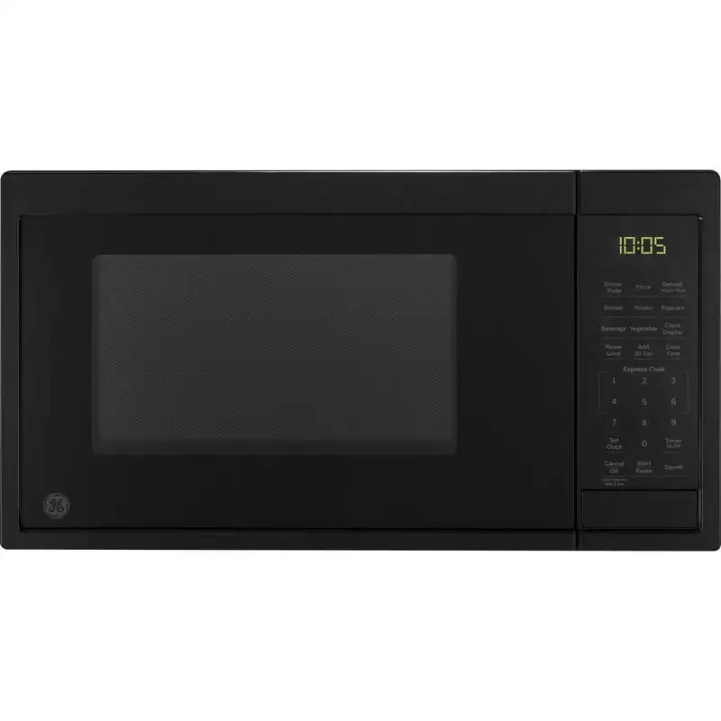 

 0.9 Cubic Foot Capacity Countertop Microwave Oven, Black, JES1095DMBB