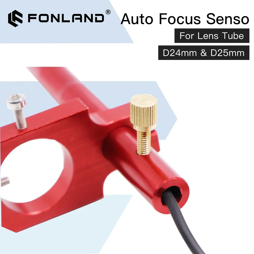 Fonland auto focus sensor Z-Axis for automatic motorized up down table CO2 laser engraving cutting machine laser machine spare parts