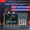 ZEEWEII DSO3D12 3.2 Inch Desktop Digital Oscilloscope 120M Bandwidth Dual Channel Multimeter and Signal generator 3 in 1 1