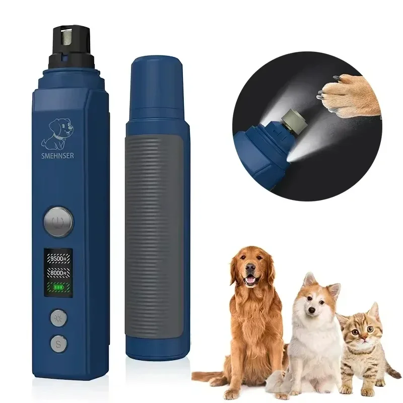 Electric Nail Clippers for Dog Scissors Pets Nail Grinder Grooming Trimmer Nailclippers Pet Products Cutter Grooming Tools